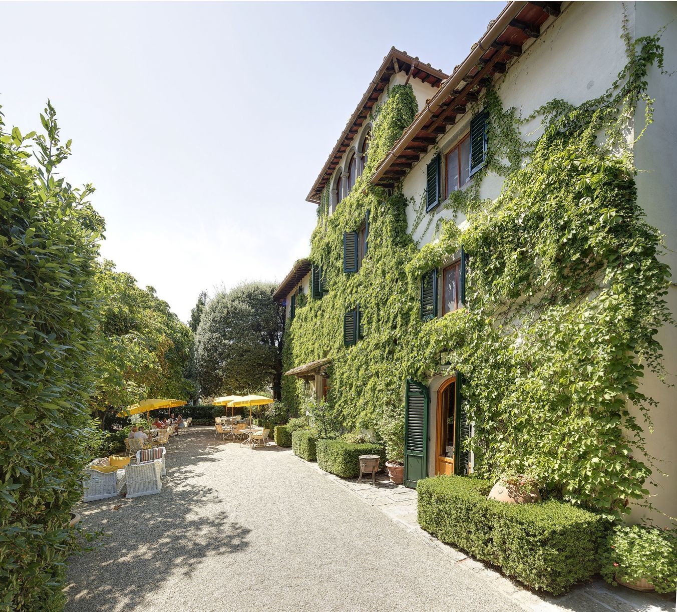 facade Villa Le Barone