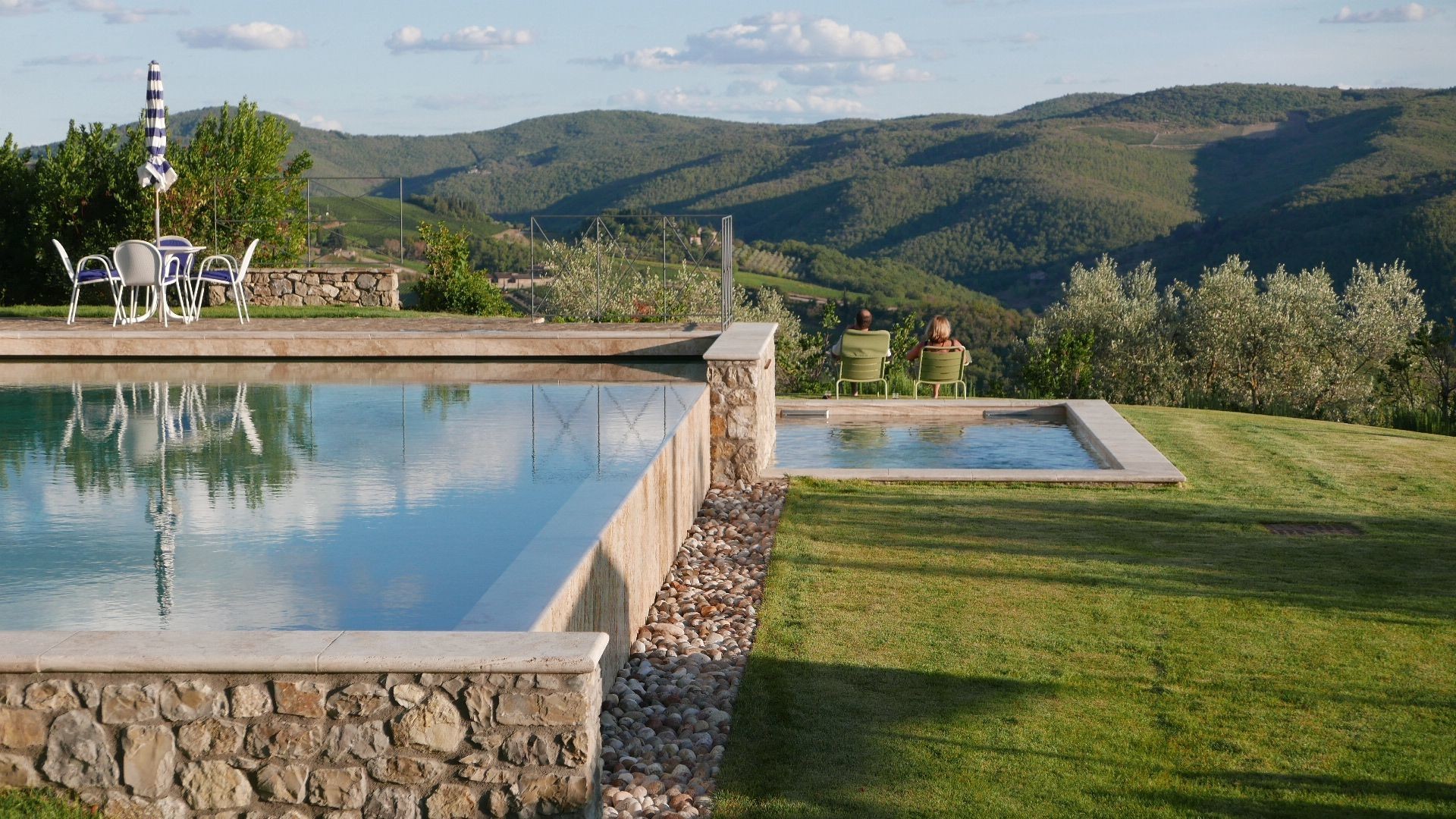 tennis with a view Tuscany